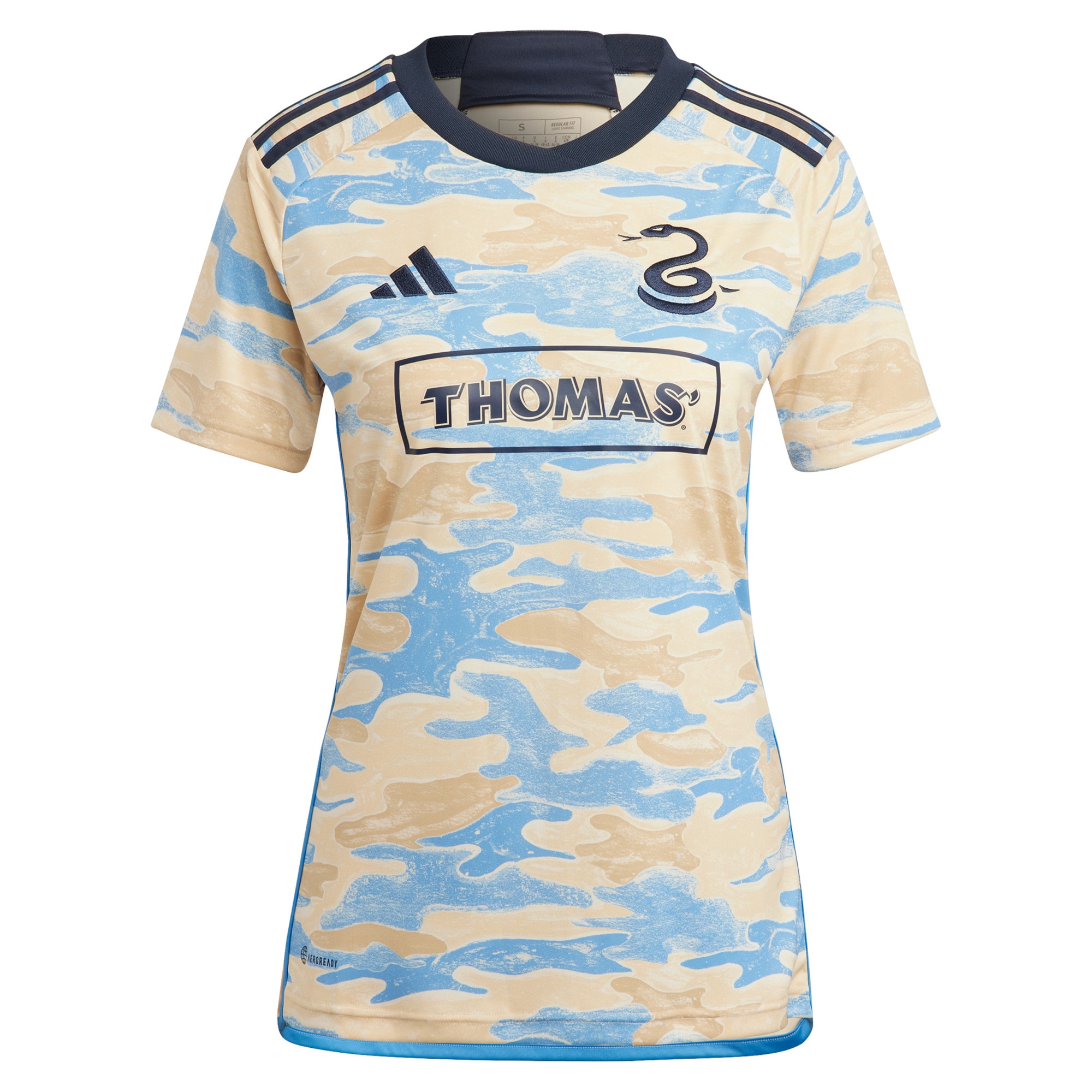 [JED] Philadelphia Union Women's 2023 For Philly Replica Custom Jersey - Tan