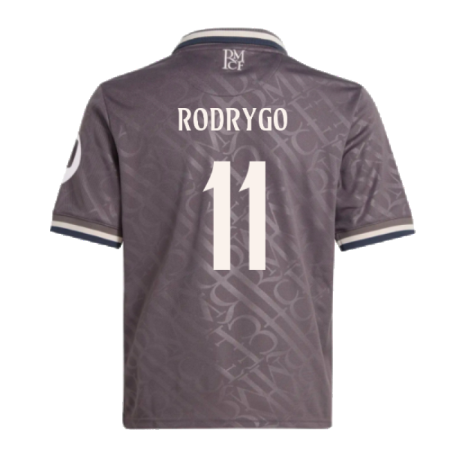 2024-2025 RM Third Modern Football Shirt - Youth (Rodrygo 11)