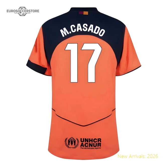 Barcelona Replica Third Jersey Lightweight Breathable Athletic Fit