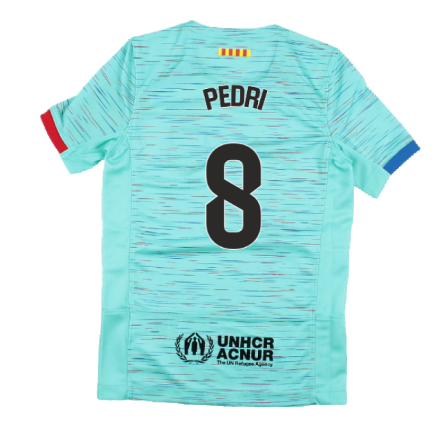 Camiseta Barcelona Niños Tercer 2023-2024 - Alta Calidad - Pedri 8