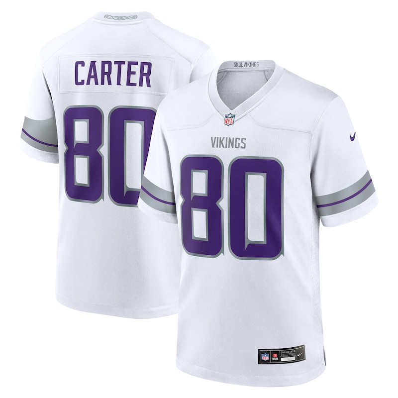 None Cris Carter MIN Vikings Iconic Pro-Level Jersey for NFL Fans