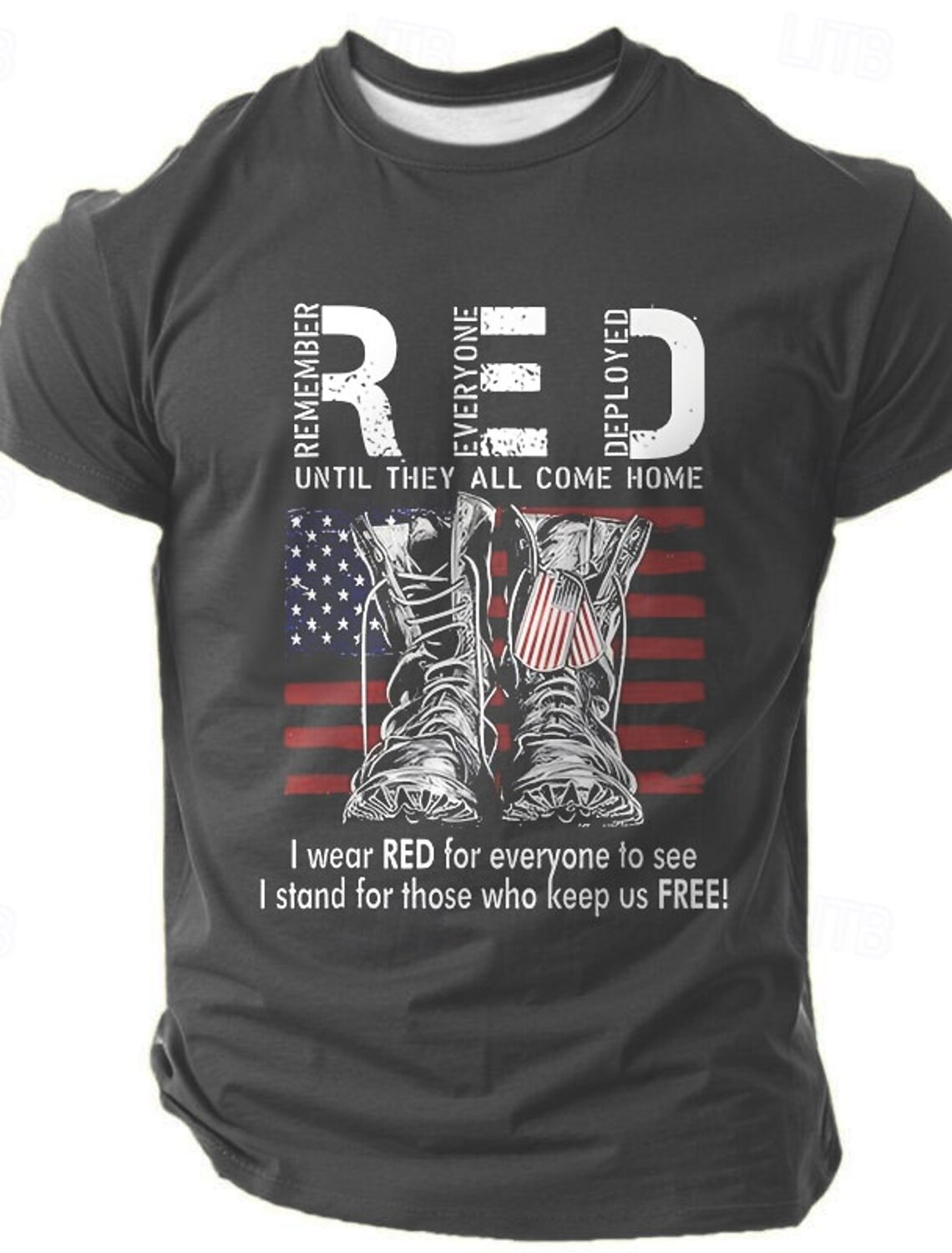 4th of July 2026 250th Memorial Day Men's Patriotic Patriot 3D Print Veteran Crew Neck Short Sleeve T-Shirt Outdoor Sports Street