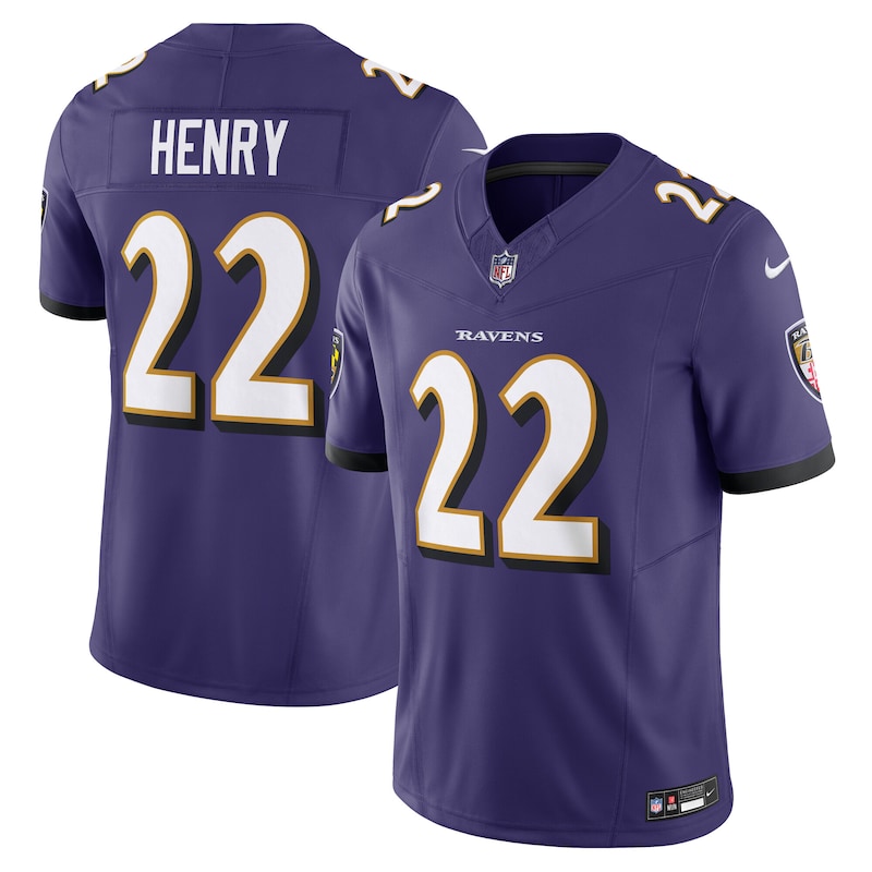 None Derrick Henry Baltimore Ravens Powerhouse Team Limited Edition