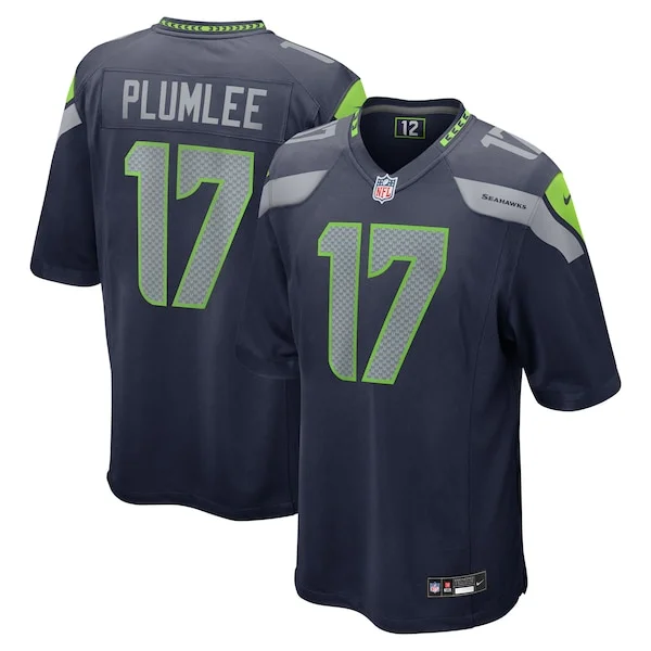 Seattle Seahawks Game NFL Jersey - Navy | Top-Grade Football Apparel