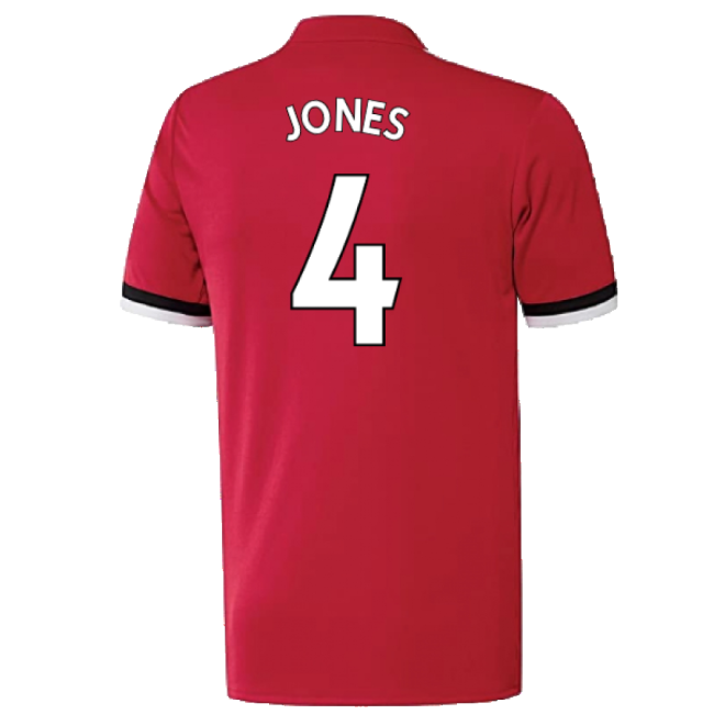 Manchester United 2017-18 Home Kit ((Excellent) 4-5 Year) (Jones 4)