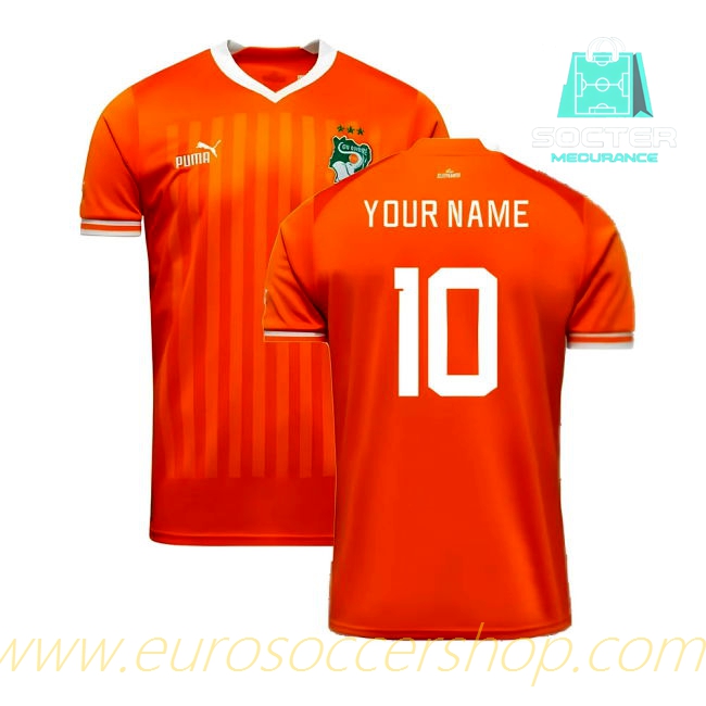 Ivory Coast Home Jersey (Customized)