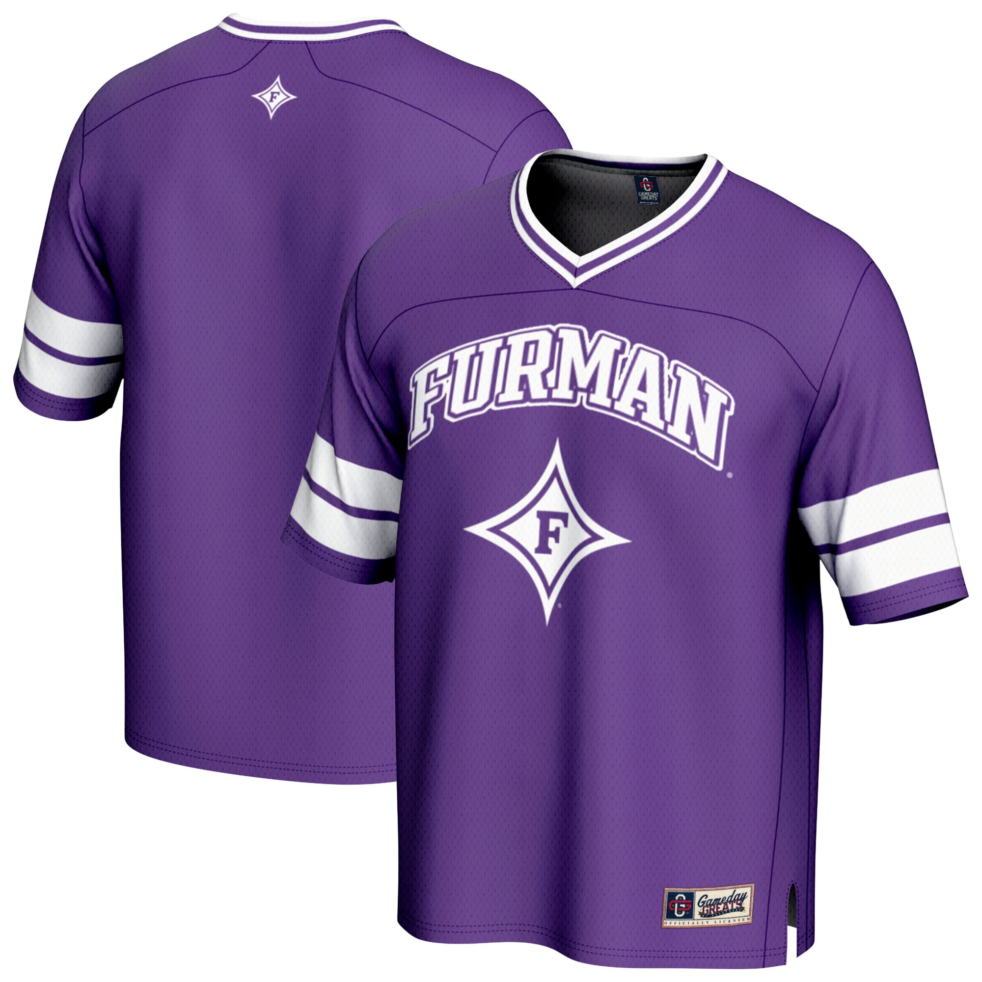 Youth Purple Furman Paladins Spirit Football Jersey