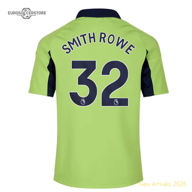 Pro-level Fulham Away Smith Rowe Jersey 2025-2026 Lightweight