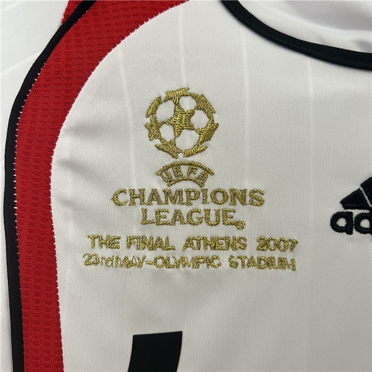 Kids AC Milan 0607 UCL Finals Football Kit ShirtShorts - Official