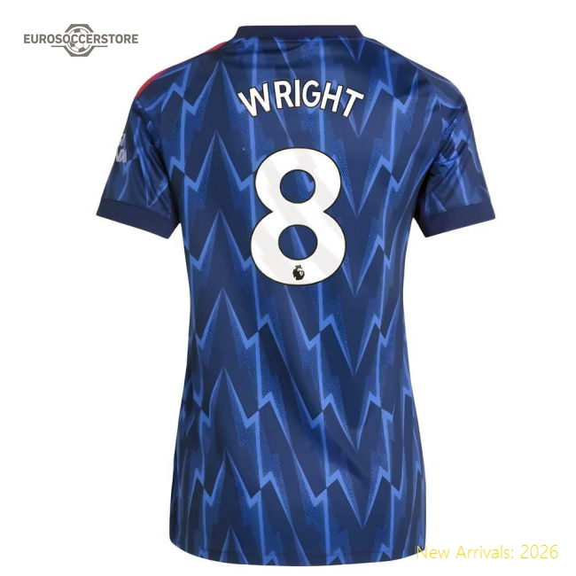 Arsenal Womens Wright Comfortable Jersey Advanced Textile Stretchy
