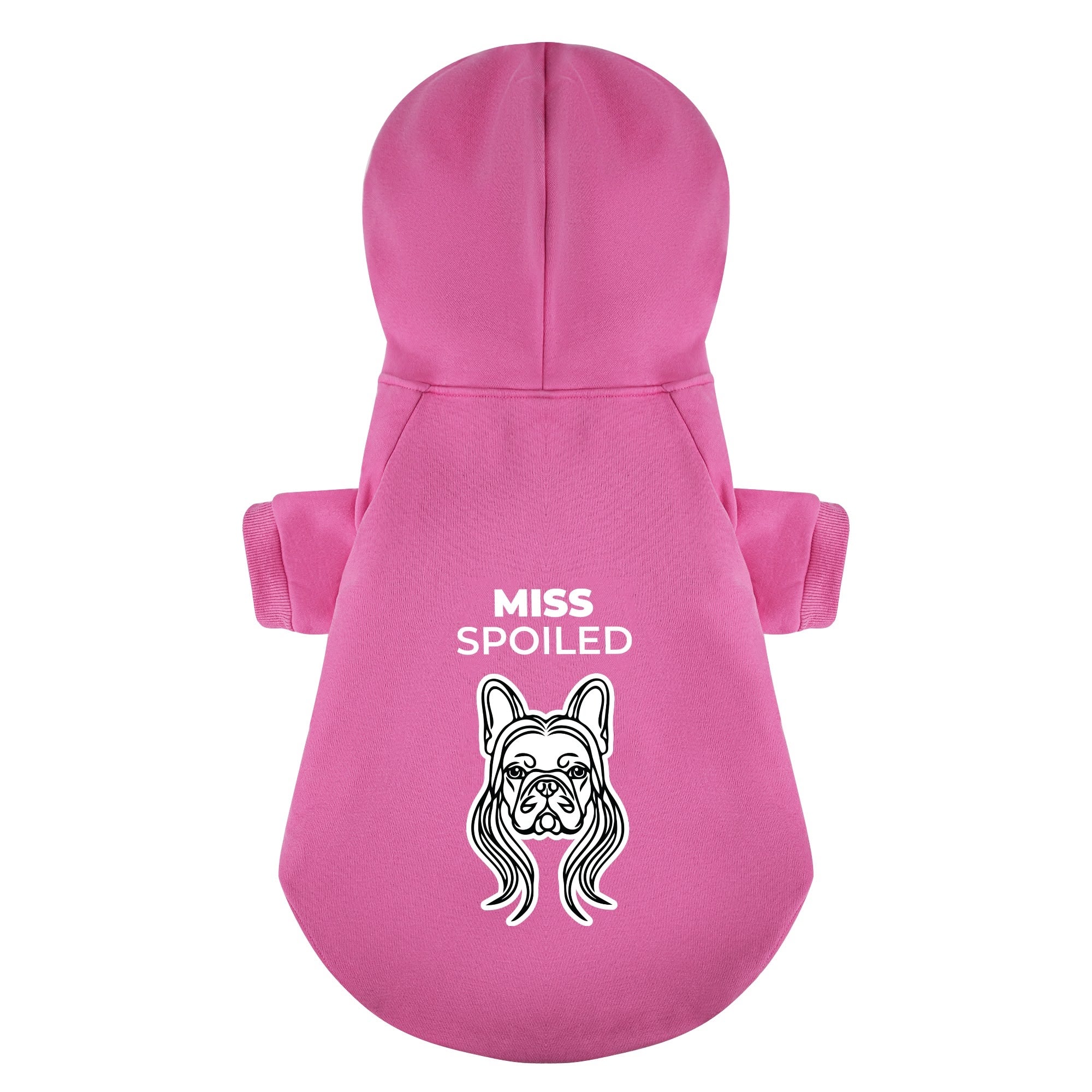 Mr Gets His Way and Miss Spoiled - Matching French Bulldog Hoodies – Stylish, Cozy & Personalized!