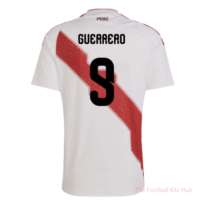 [JED] 2026/27 Peru Home Shirt (Guerrero 9)