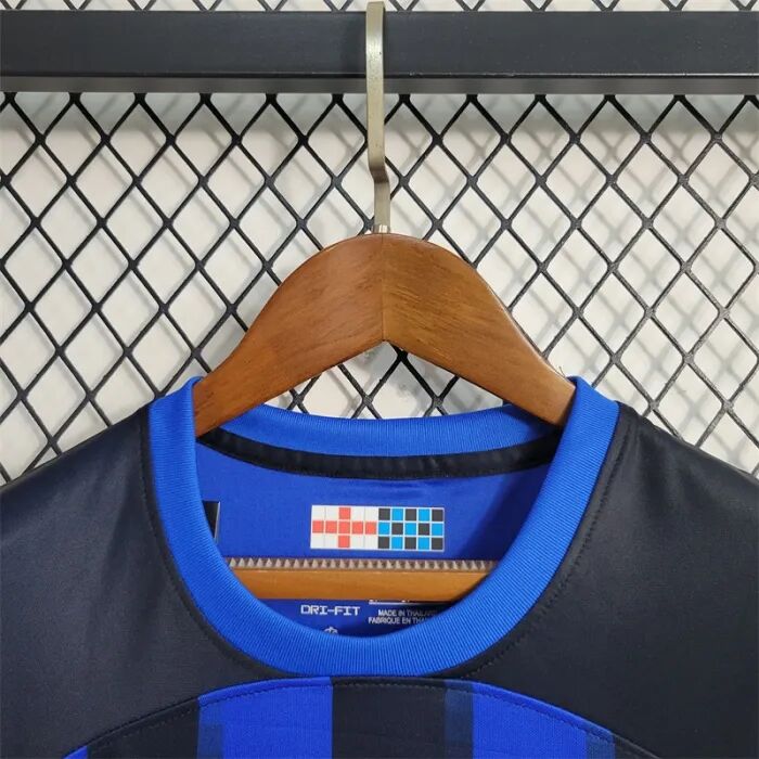 KIDS INTER MILAN 2324 HOME FOOTBALL KITShirtShorts - Official Replica