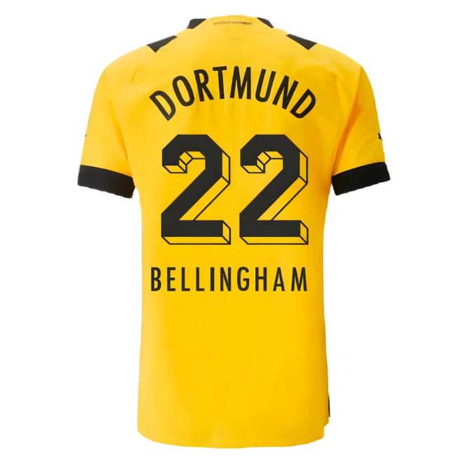2022-2023 Borussia Dortmund Authentic Home Shirt for (Men