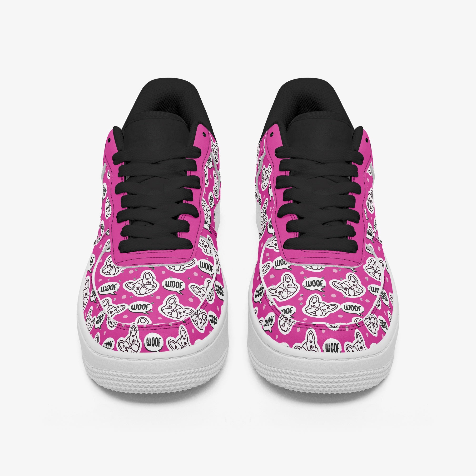 Woof Woof - Low-Top Leather Sneakers