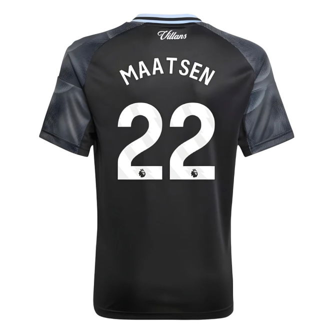 Kids Aston Villa Away Jersey 2025-2026