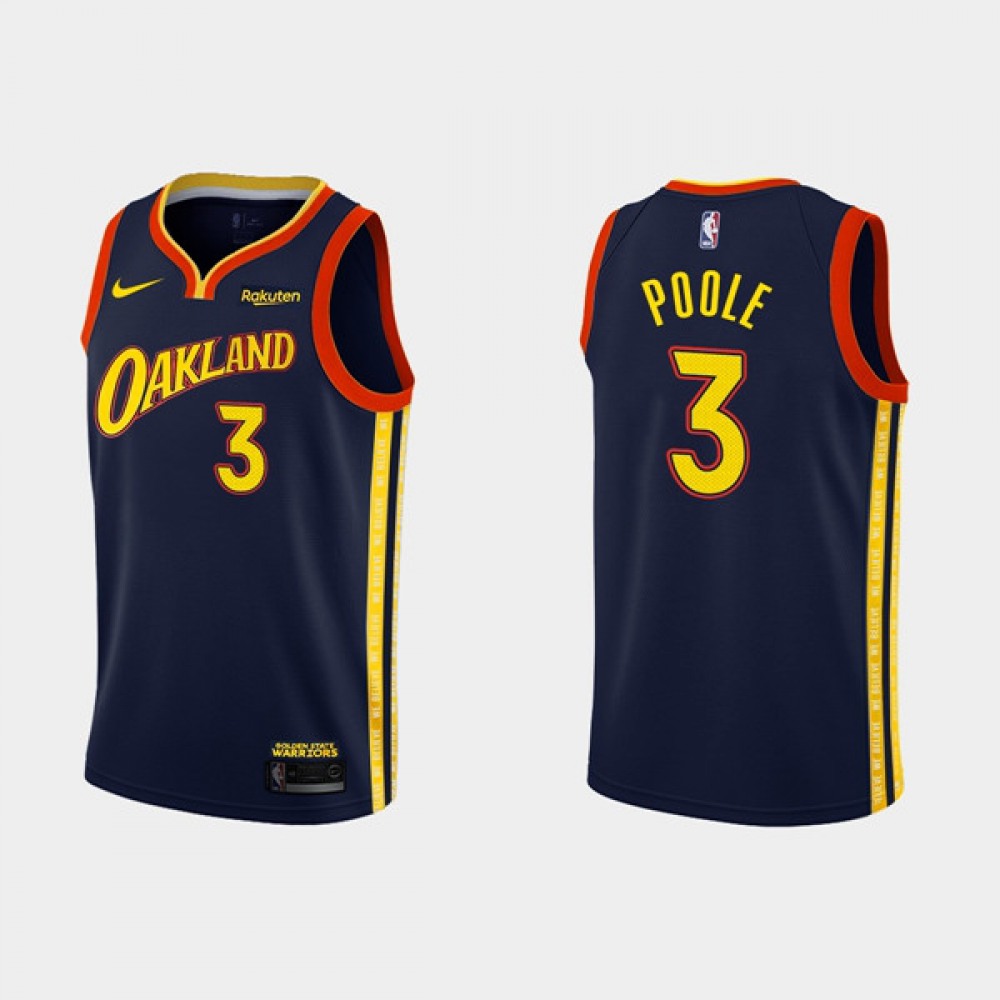 Performance 3 Golden State Warriors Jersey Navy - City Edition