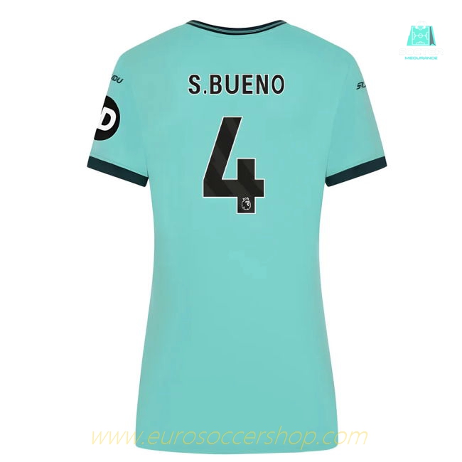 2025-2026 Wolves Away Shirt (Womens) (S.Bueno 4)