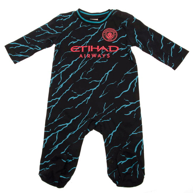 Women's Manchester City FC Sleepsuit 12/18 mths LT