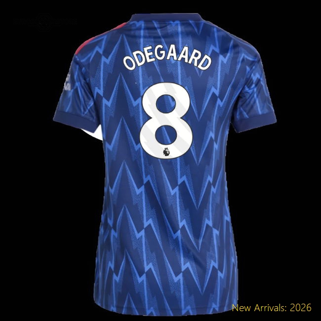 2025-2026 Arsenal Sophisticated Jersey Odegaard Performance Fabric