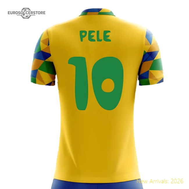 High-quality Football Team Kids Pele Jersey 2025-2026 Lightweight