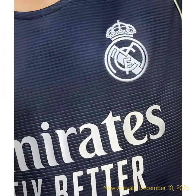 2025-2026 Real Madrid Away Shirt - Top Grade Fan Gear - Kids Color...