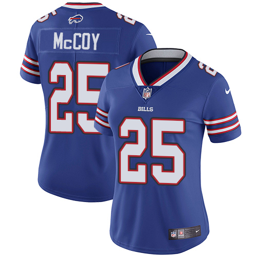 Official NFL s Buffalo Bills #25 LeSean McCoy Blue Limited Jersey