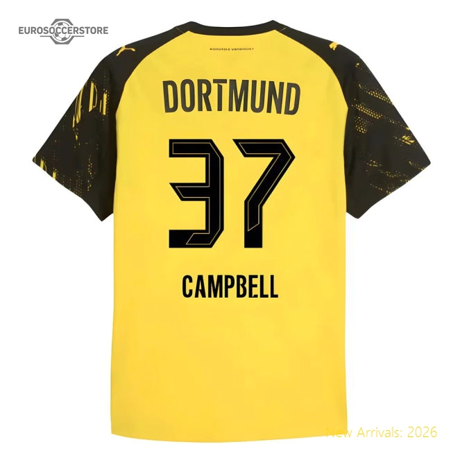 Borussia Dortmund Home Kit 2025-2026 Game Replica Jersey