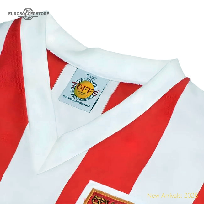 Stoke City Stan Matthews 1961 Retro Football Shirt - Match Day Jersey