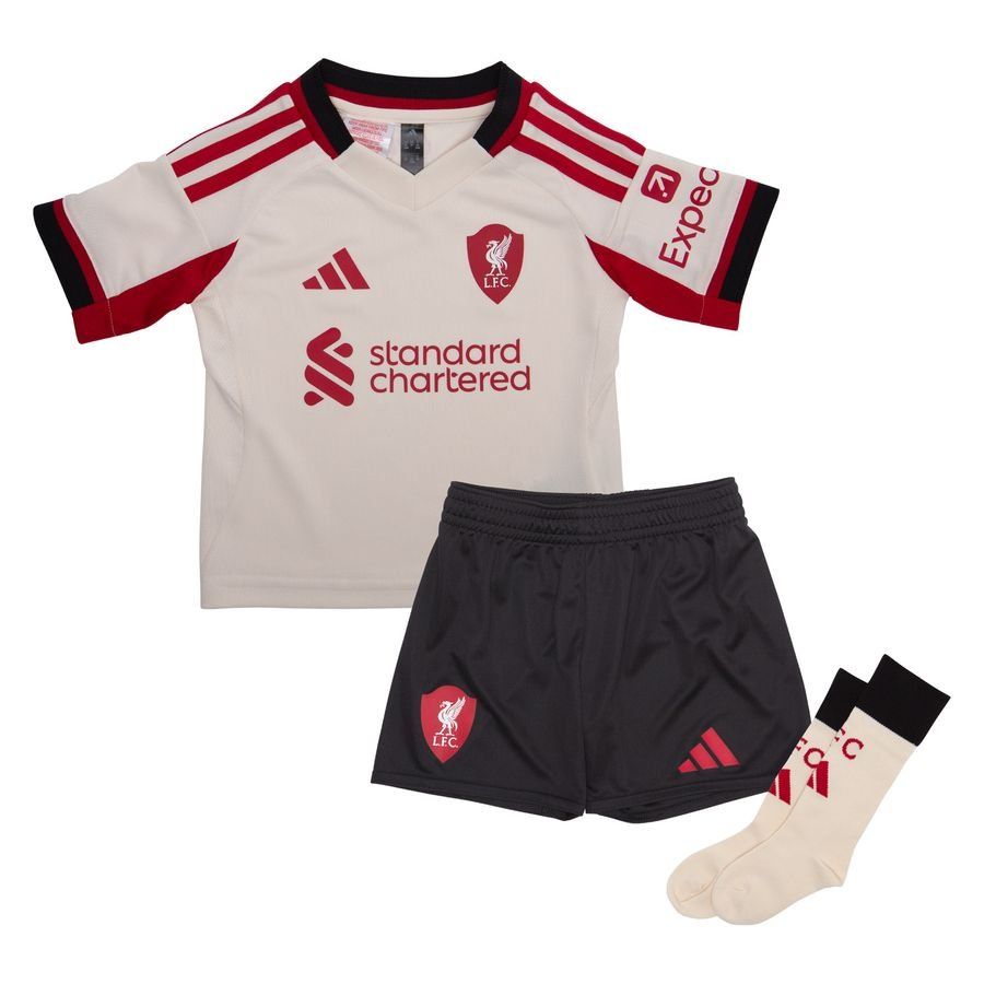 Liverpool Away Shirt 2025/26 Mini Kit Kids Adidas National Team Wear