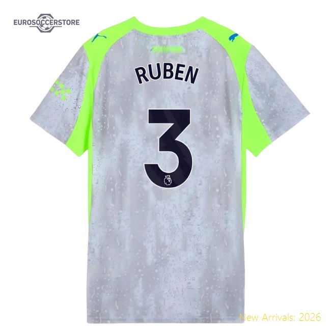 Stylish Man City Womens Jersey Ruben 2025-2026 Drycell Stretchy