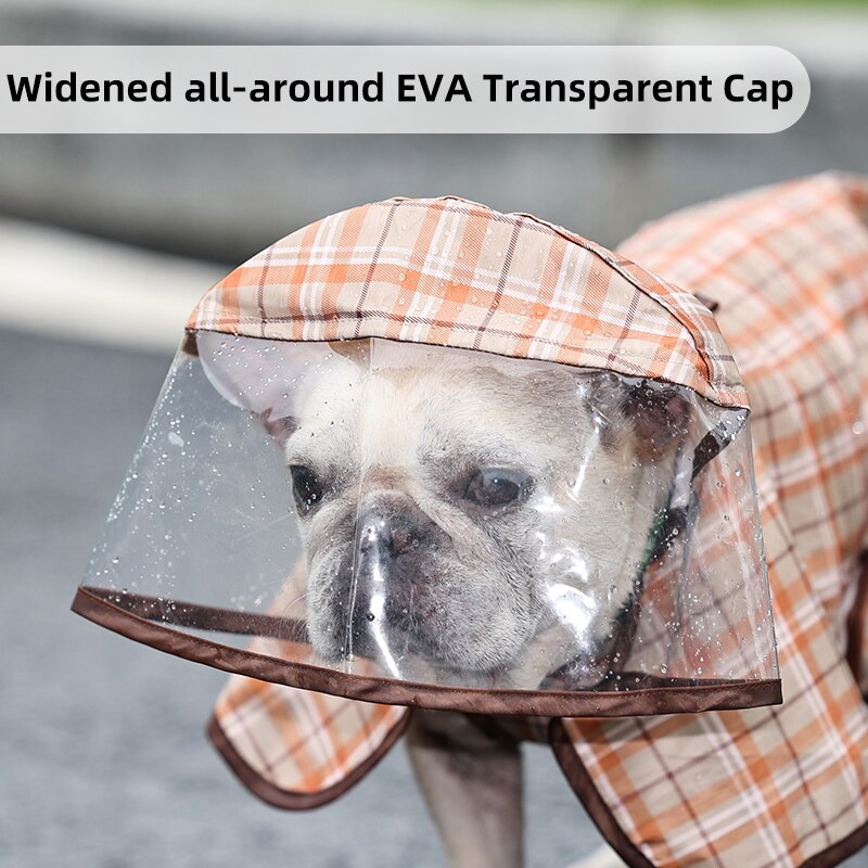 PawDry Premium Frenchie Rain Jacket