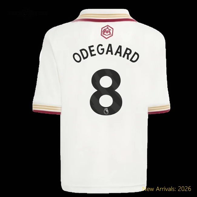 Durable Arsenal Mini Odegaard Jersey 2025-2026 Breathable