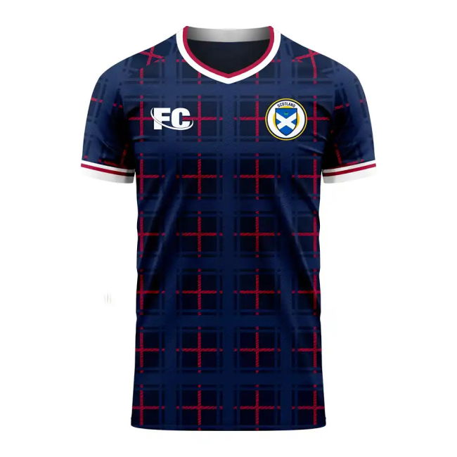Official Scotland 2020-2021 Home Concept Shirt (Fans Culture) (Mcginn