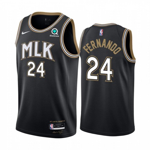 LAC Black Nike A. Hawks #24 NBA Jersey NBA Fan Apparel Basketball Jersey