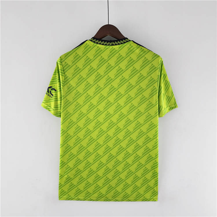 Manchester United 2223 Third Kit Green Soccer Jersey Football Shirt -
