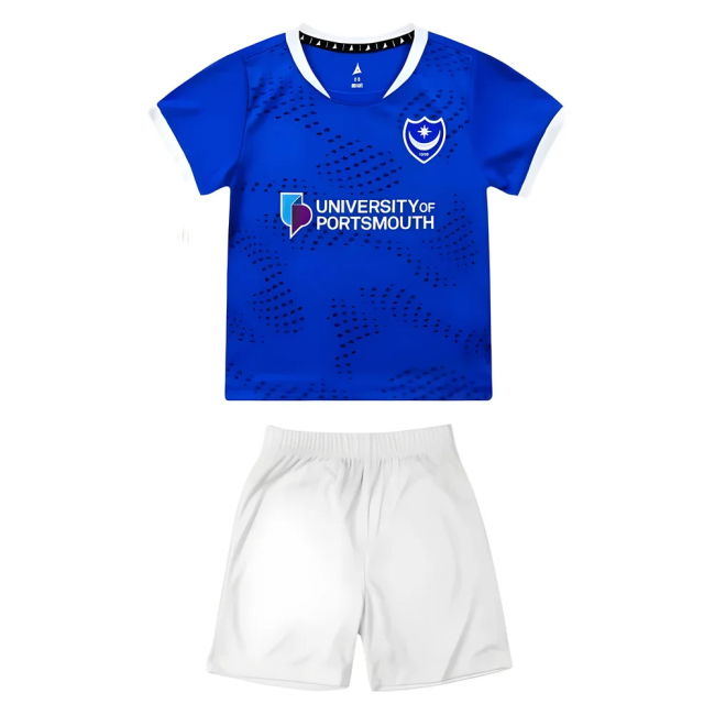 Portsmouth Mini official style Home Kit 2025-2026