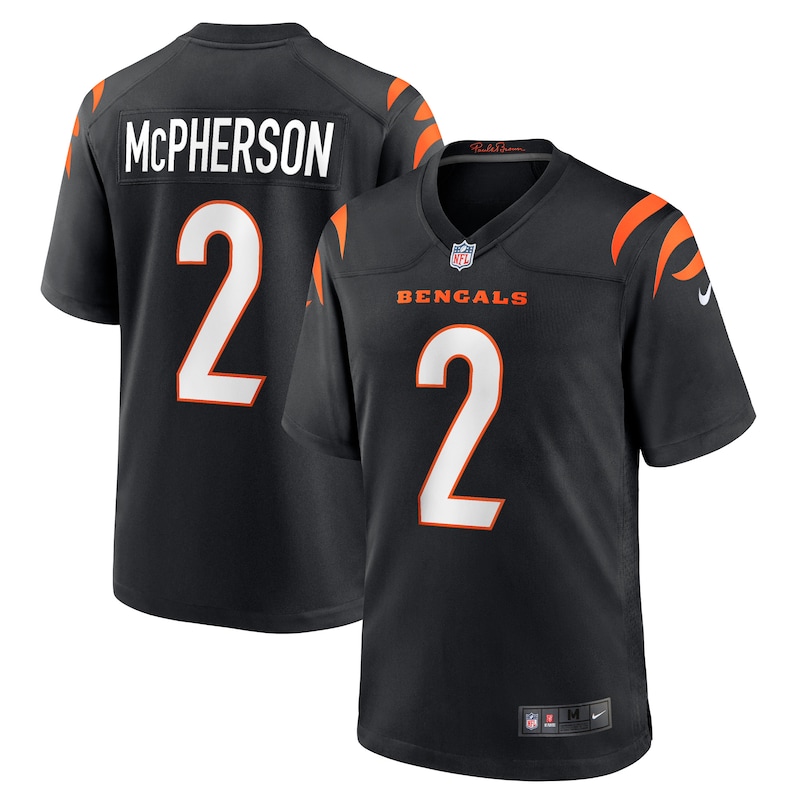 None Evan McPherson Cincinnati Bengals Iconic Team Spirit Wear