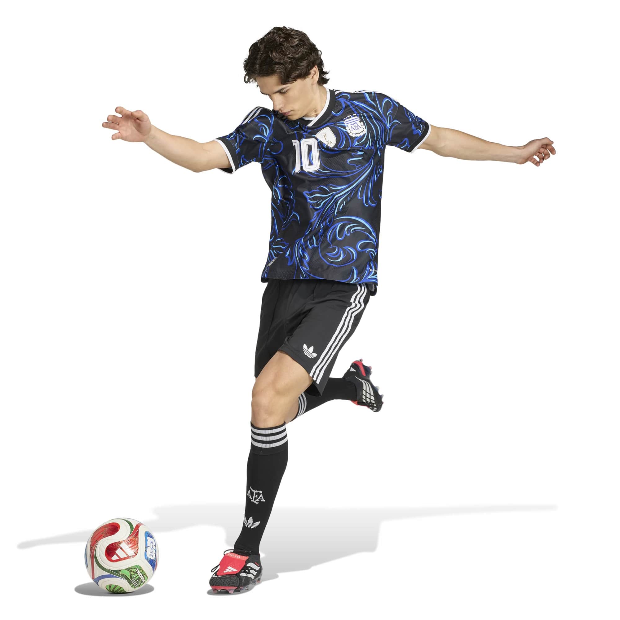 [SJH] Lionel Messi #10 Argentina National Team 2026 Away Authentic Player Jersey - Black