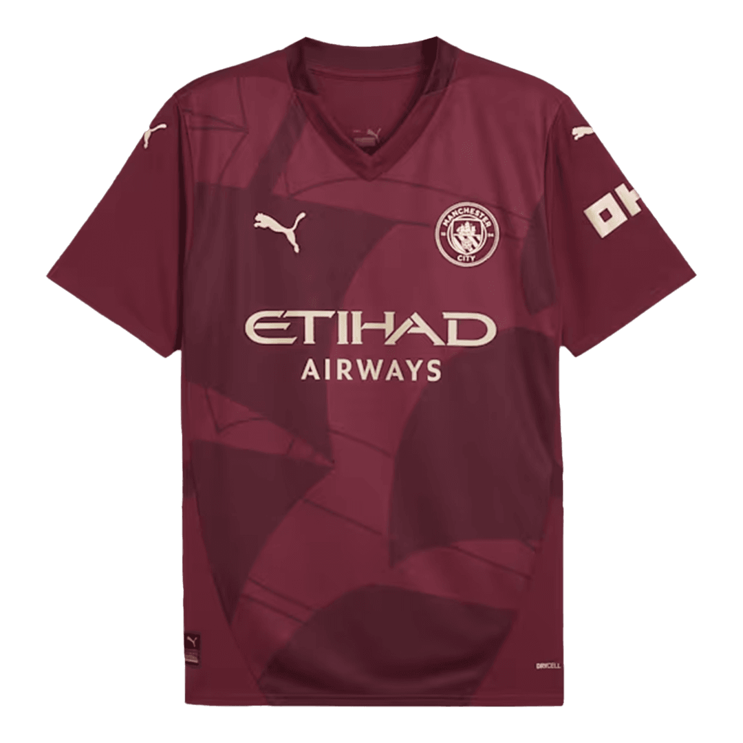 Manchester City Third Away  Soccer Jersey 2024/25 Authentic Kit