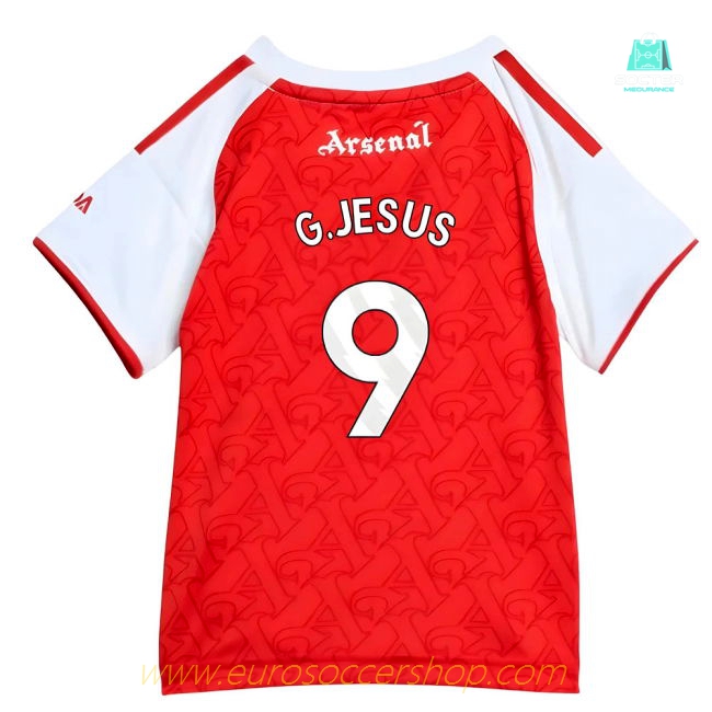 2025-2026 Arsenal Home Baby Kit (G.Jesus 9)