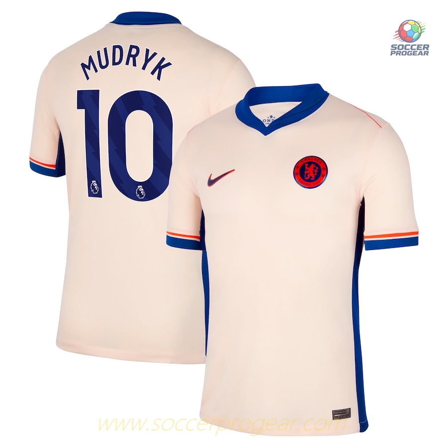 Chelsea Away Team Football Jersey 2024/25 Collection Mudryk