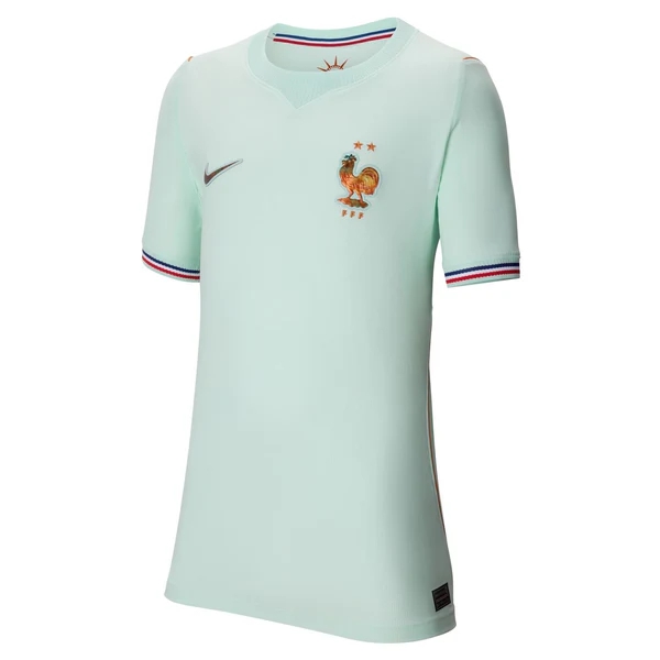 France 2026 Away Youth Jersey - Liberté Recharged Teal Kit