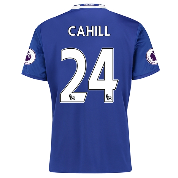 Lightweight Chelsea Home 2016-17 CAHILL 24 Soccer Jersey Shirt