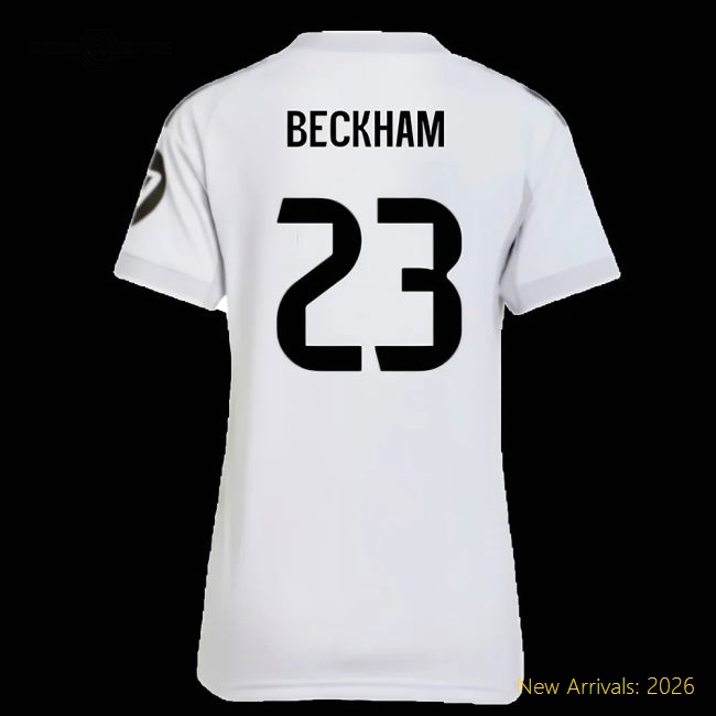 Modern Womens Football Team Beckham Jersey 2025-2026 Flattering