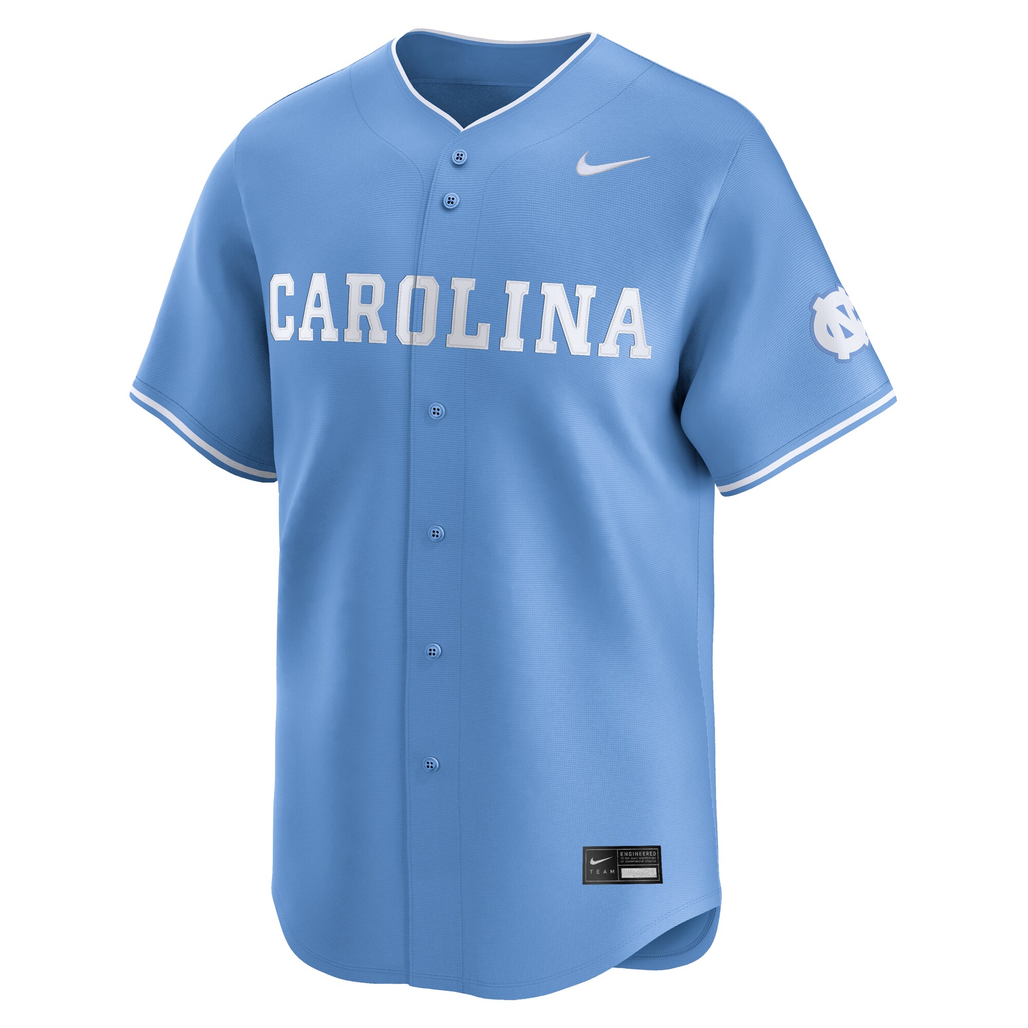 [NJP] North Carolina Tar Heels Baseball Limited Jersey - Carolina Blue