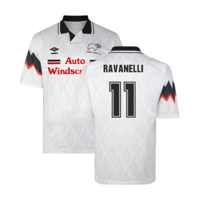 Pro Series Derby Umbro Shirt Ravanelli #11 Modern Style Supporter ...