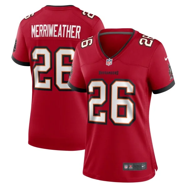 None Kaevon Merriweather Game Jersey - Red | NFL Player Jersey