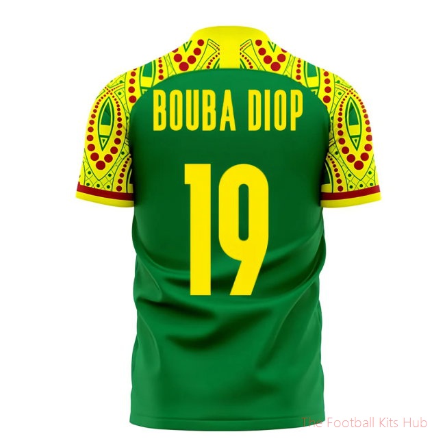 Senegal 2025-2026 Away Concept Football Kit (Libero) (BOUBA DIOP 19)