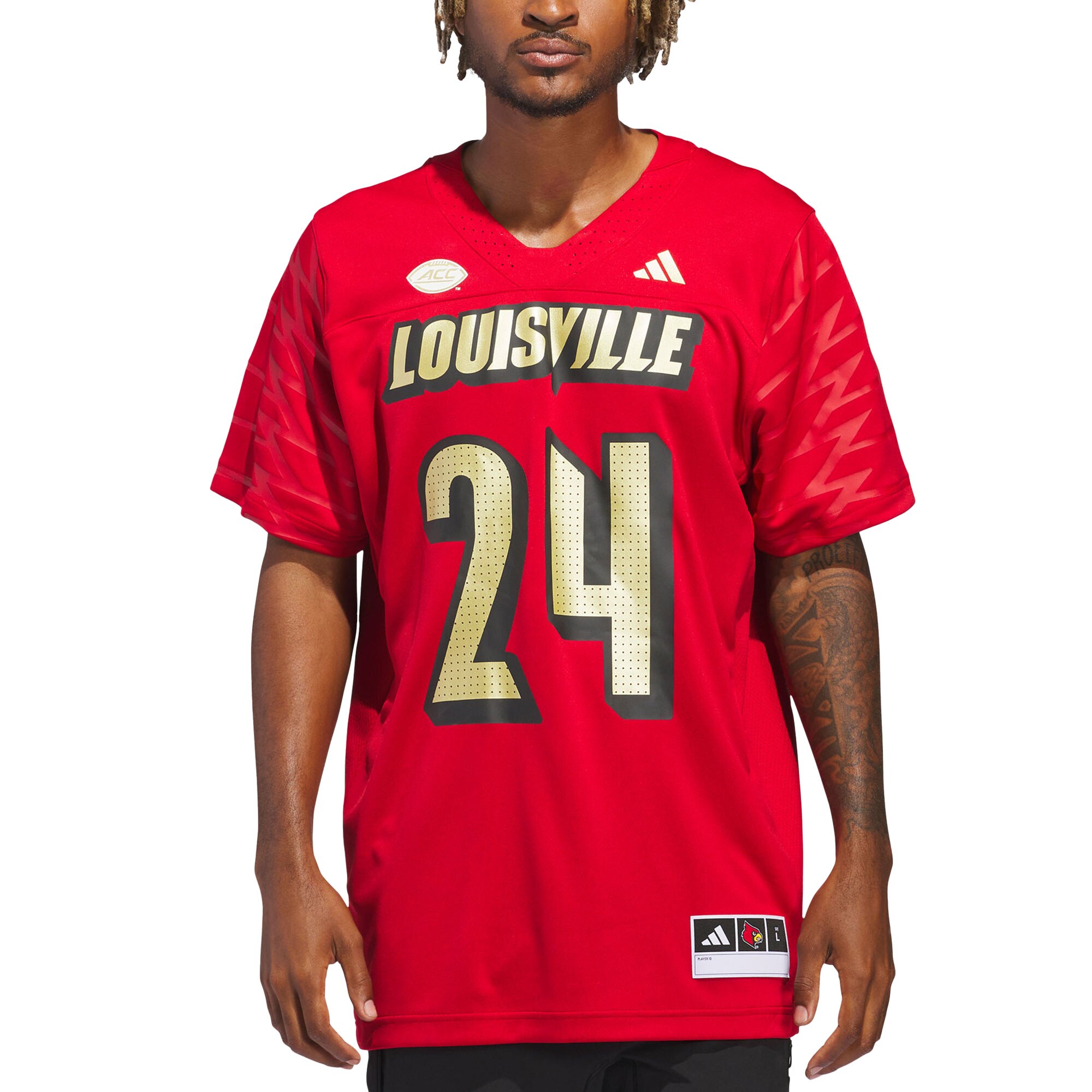 [NJP] Louisville Cardinals Alternate Premier Strategy Jersey - Red